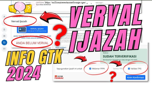 Panduan Lengkap Cara Verval Ijazah di Info GTK